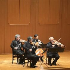 10月8日（日）、マイ・ハート弦楽四重奏団ひろしま、青山音楽記念館バロックザール（京都市西京区）に参上しました。